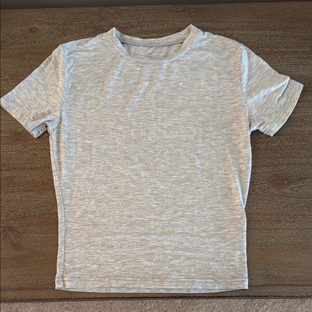 Gray baby tee